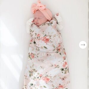 Posh Peanut Vintage Pink Rose Sleep Sack